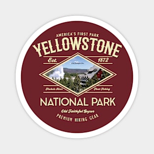 Old Faithful Yellowstone Magnet